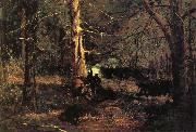 Winslow Homer A Skirmish in the Wilderness oil painting on canvas